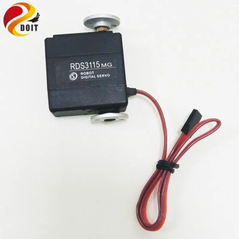 Robot Servo RDS3115 Metal Gear Servo Digital Robot Servo para robótico humanoide DIY 15 kg/cm envío gratis