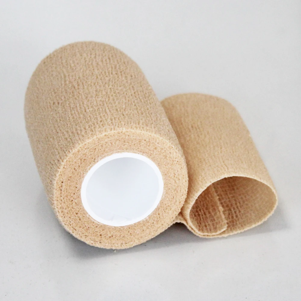 Nonwoven sticky bandage, hemostatic adhesive tape, elastic tape, movement elastic, self adhesive bandage, wrapping tape.