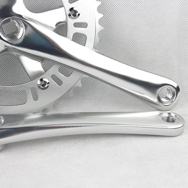 46T*170mm single speed Fixed Gear road bike crankset Fixie Cycling Track Crankset Cranks CNC Free shipping