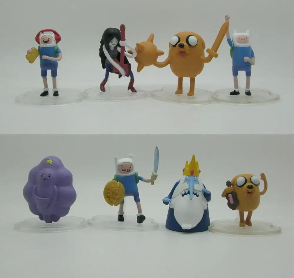 JAZWARES NEW Adventure Time action figure 2'' lumpy space princess jake marceline finn ice king