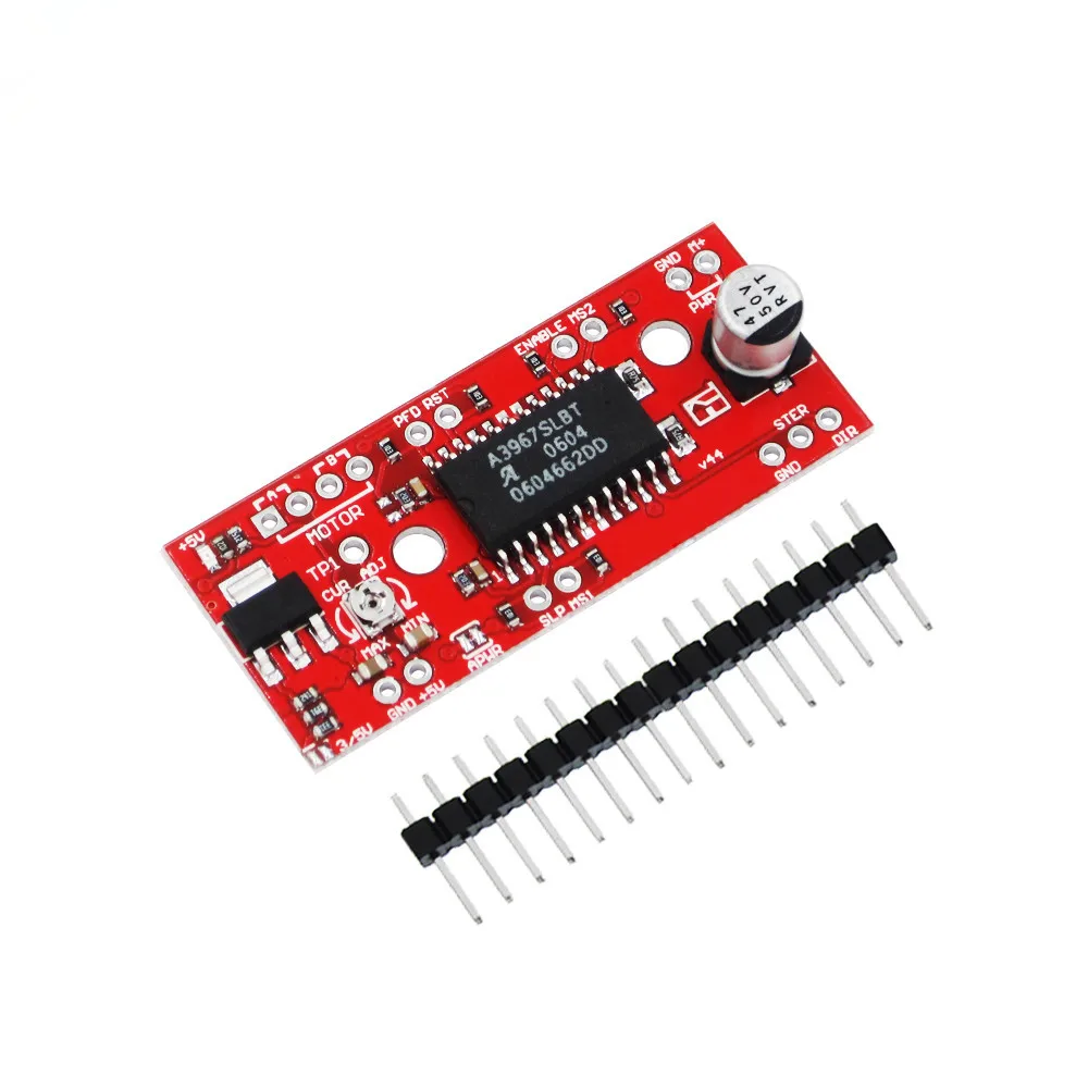 

5 шт./лот A3967 EasyDriver Драйвер шагового двигателя V44 макетная плата