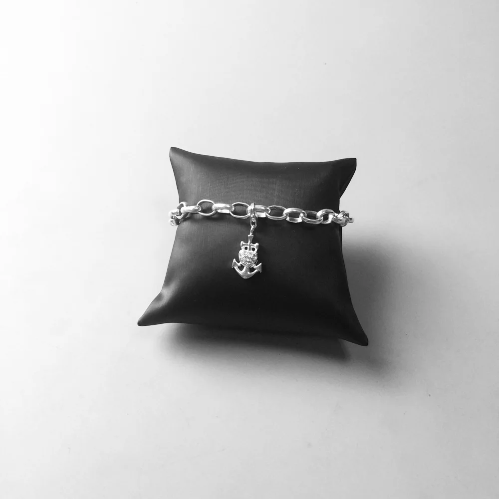 Fluer-de-Lis Hope Love Faith Charms Pendant,Jewelry 925 Sterling Silver Vintage Gift For Women Men Fit Bracelet Necklace Bag