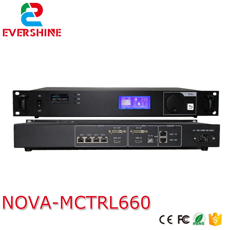 Novastar MCTRL660 LED display controller LED sending card box MSD300 MSD500 MSD600