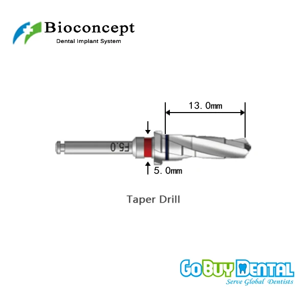 Bioconcept BV system Taper Drill φ5.0mm, length 13mm(351920)