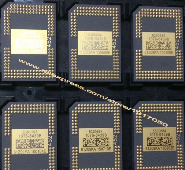 오리지널 DMD 칩 1076-6138B 1076-6139B 1076-6439B 1076-6438B, 많은 DLP 프로젝터용 (이 1076 dmd는 사용과 동일)
