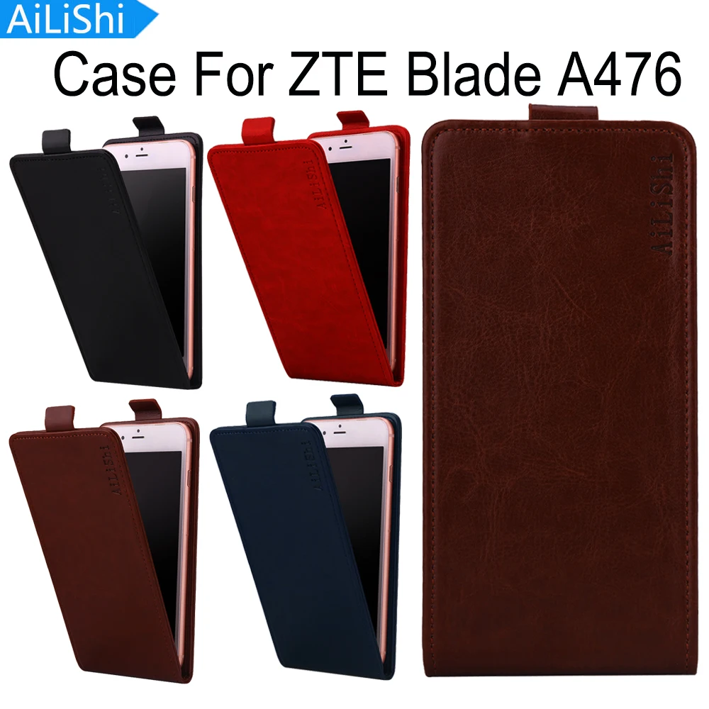 AiLiShi For ZTE Blade A476 Case Top Quality Up And Down Flip PU Leather Case Protective Cover Skin Luxury With Card Slot