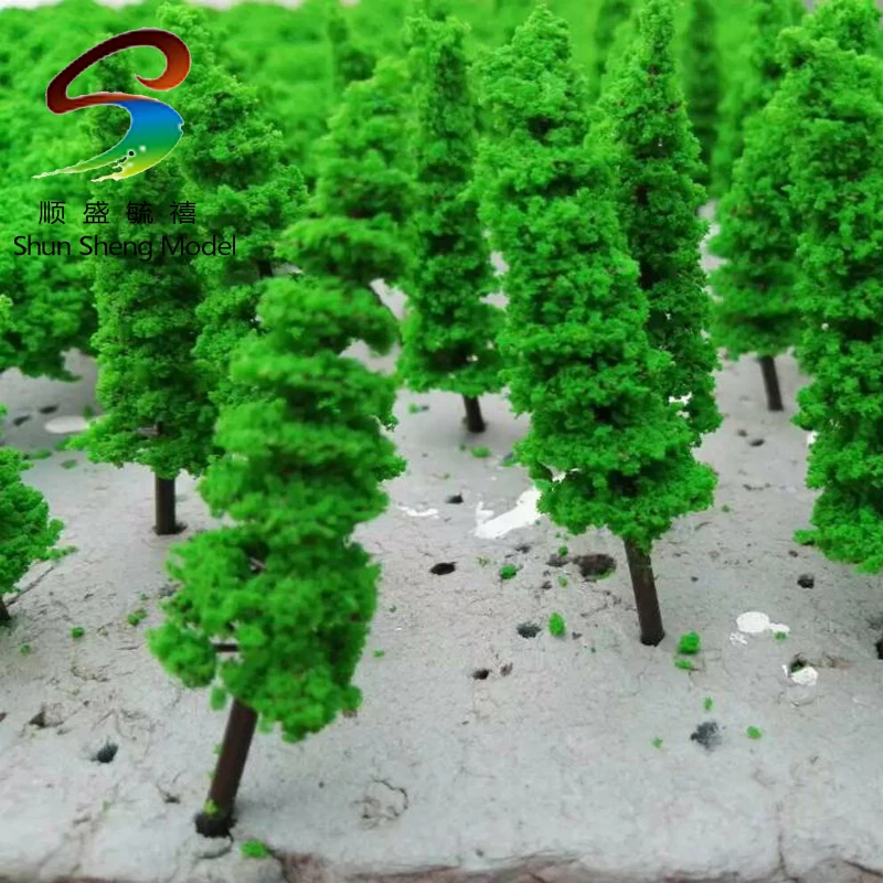 

TC90 Layout Model Train Trees Scale 90mm 300pcs