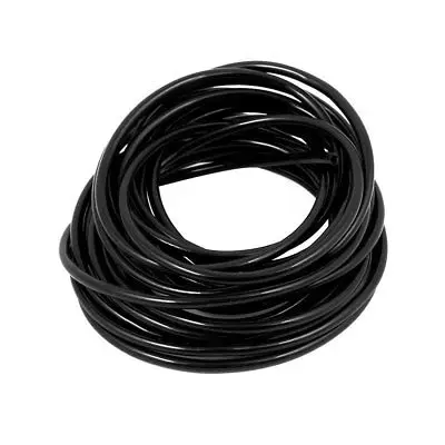 6M 20Ft 4mm OD 2mm Inner Dia Pneumatic Polyurethane PU Air Tube Pipe Hose Black