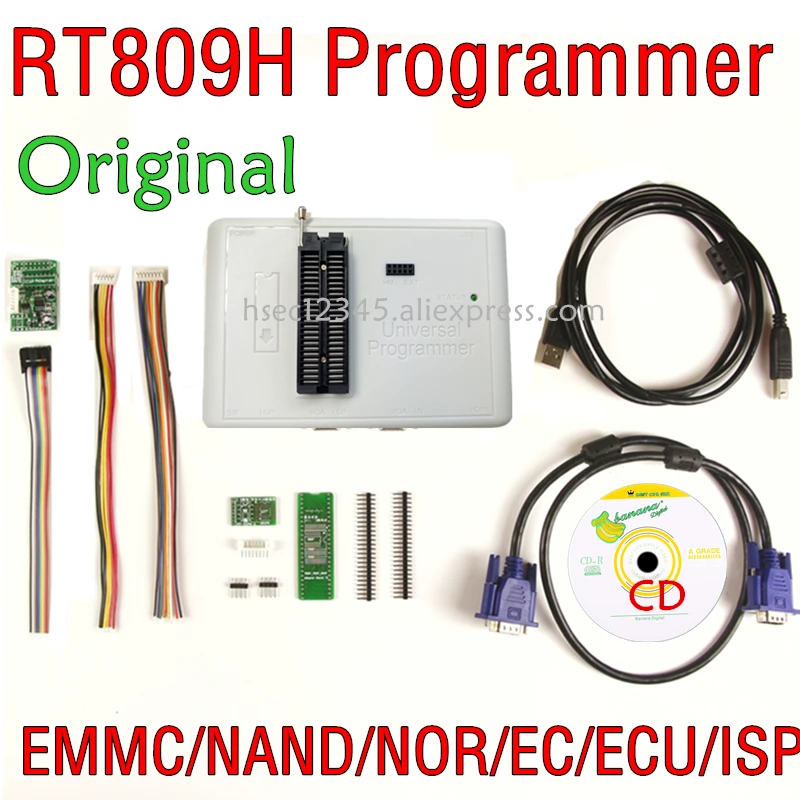 Programador RT809H Original: La Solución Universal para Programación de Memorias en Electrónica