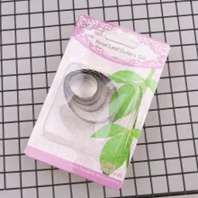 

Creative Rose Petal Cutter Set 10Pcs/Set 430 Stainless Steel Drop Shape Cake Mold Fondant Cake Sugar Cutter lin3098