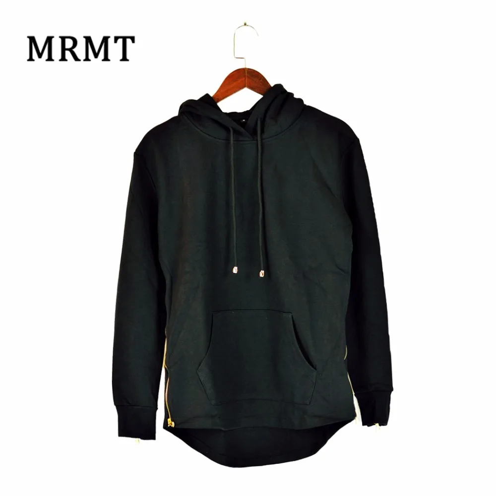 2024 Brand New Mens Hoodies Sweatshirts Streetwear Hip Hop Long Zipper Sweatshirt Cut Extended Men Hoody Sweatshirts For Male