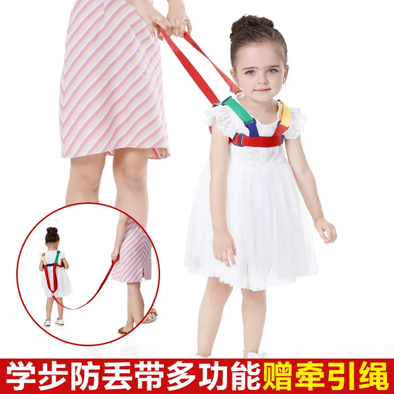 Summer Babies Walking Rope For Children Learn Walk Avoid Losing Rope Prevent Away Children Breathable Traction