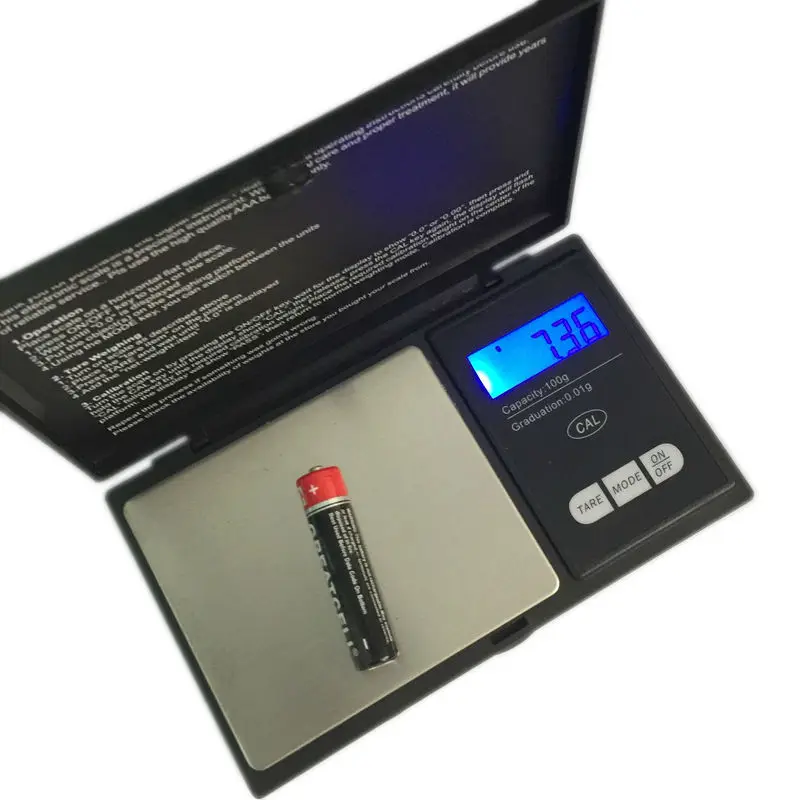 

Цифровые карманные мини-весы 100 г, 0,01 г, 0,01 г