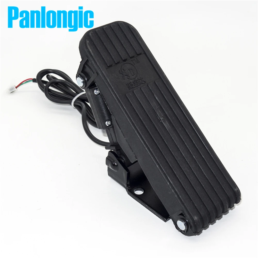 Panlongic Footboard Hall Throttle 100A 5000W Reversible PWM DC Motor Speed Controller 12V 24V 36V 48V Soft Start Foot Pedal