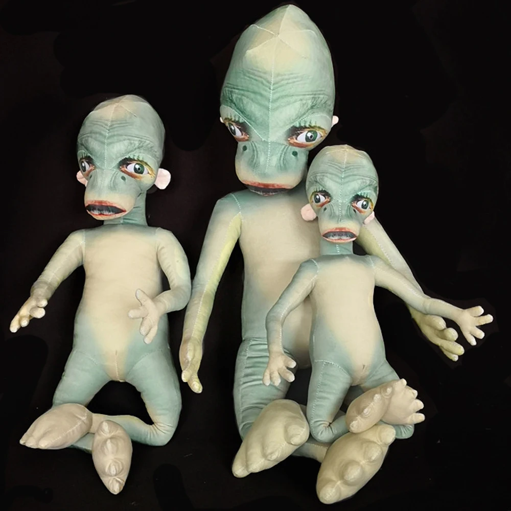 

Cartoon Simulation ET Alien Birthday Gift Children Stuffed Plush Toy