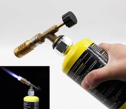 MAPP Gas Torch Soldering Gas Torch for Brazing Solder Propane Welding Plumbing Copper Material 135x45x25mm