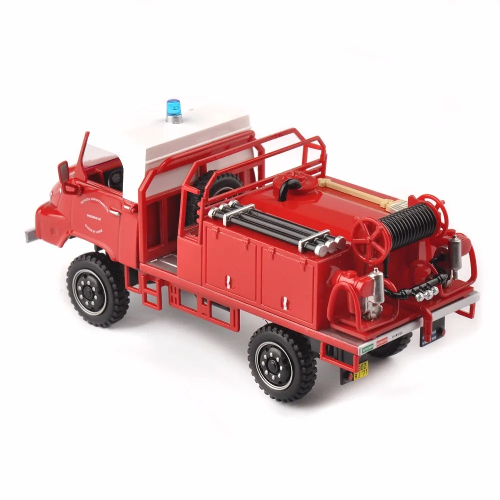 1/43 Scale Collection Fire Engine Truck Model Vehicle Toy Gift Mini Car Model Toys Kids Toy