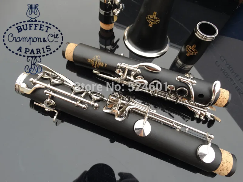 Buffet Crampon & cie A PARIS 1986 B12 Brand Instrument Bb Clarinet Bakelite Tube 17 keys Nickel Silver Clarinet With Case