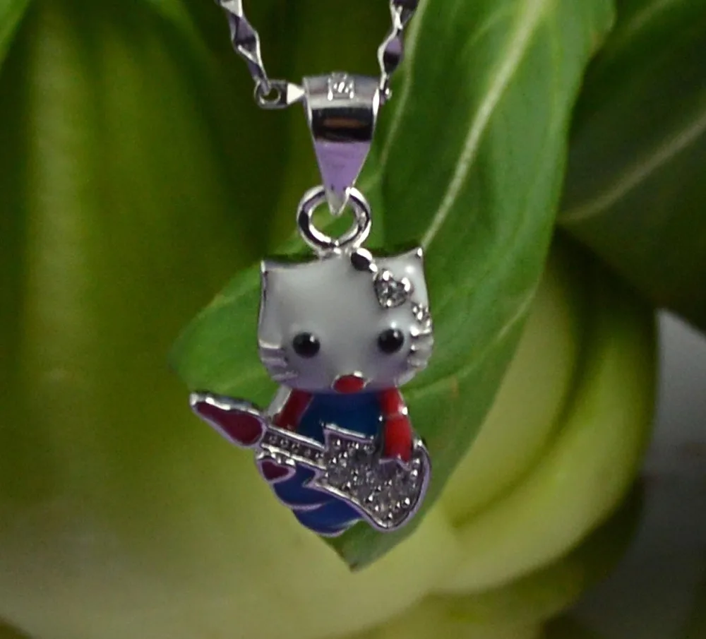 

Гарантия Обычная подвеска в виде кота из стерлингового серебра 925 пробы, 2,3 г, PE37026