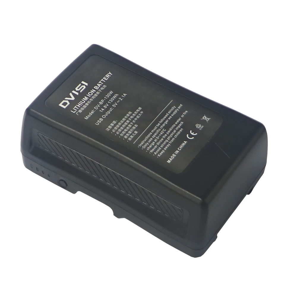 V 마운트 배터리 팩 V Lock V 타입 인터페이스, 비디오 카메라 캠코더용, 소니 카메라 BP 배터리, 130Wh (8800mAh/14.8V)