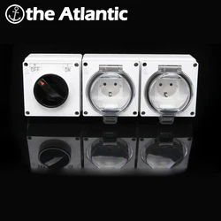 IP66 DE/RU/ES Weatherproof Waterproof Dust Proof Outdoor Wall Power Socket Extremely Safe 16A Electrical Outlet Industrial