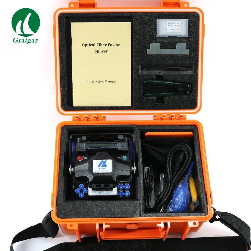 Eloik Fully Automatic Optical Fiber Fusion Splicer ALK-88A have fiber adjustment function