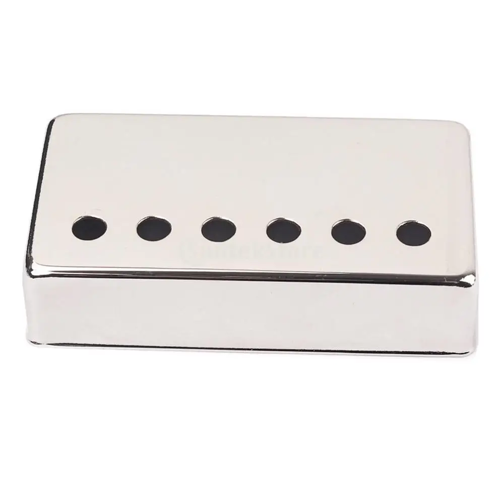 50mm Pole Spacing  16mm Height Humbucker Guitar Pickup Cover Nickel Plated for LP SG Eiphone Electric Guitar Parts