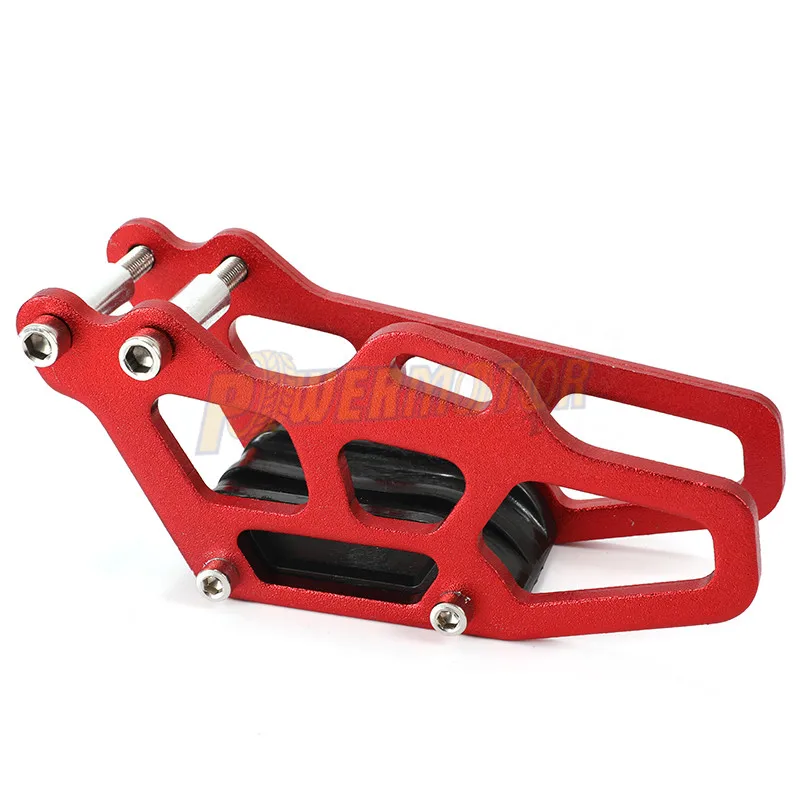 Pitbike Cross Motorrad Zubehör Kettenführung für Honda CR 250 CRF 125 450R CNC Aluminium Kettengleiter Motocross Modifiziertes Teil – Detail 8