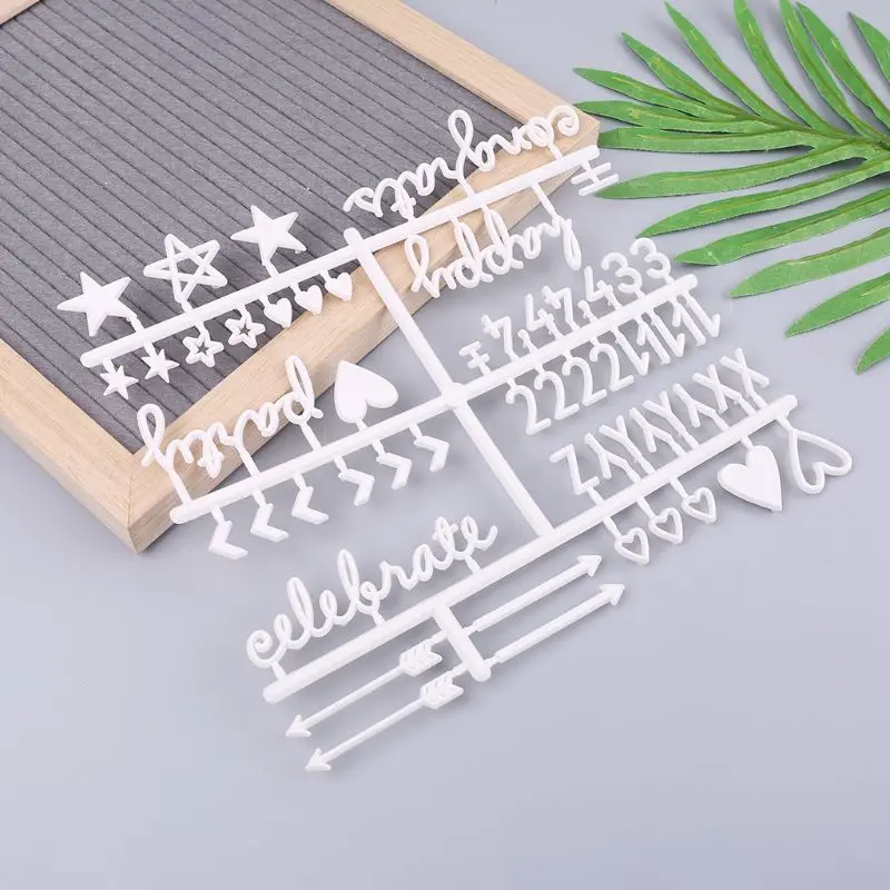 4 Cái/bộ Nhân Vật Cho Cảm Thấy Thư Bảng Số Cho Thay Đổi Chữ Ban