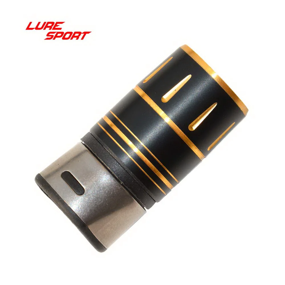 

LURESPORT 4pcs DPS16 Nut GoldBlack Red Aluminum Cap Reel Seat part Rod Building Component repair DIY Accessory