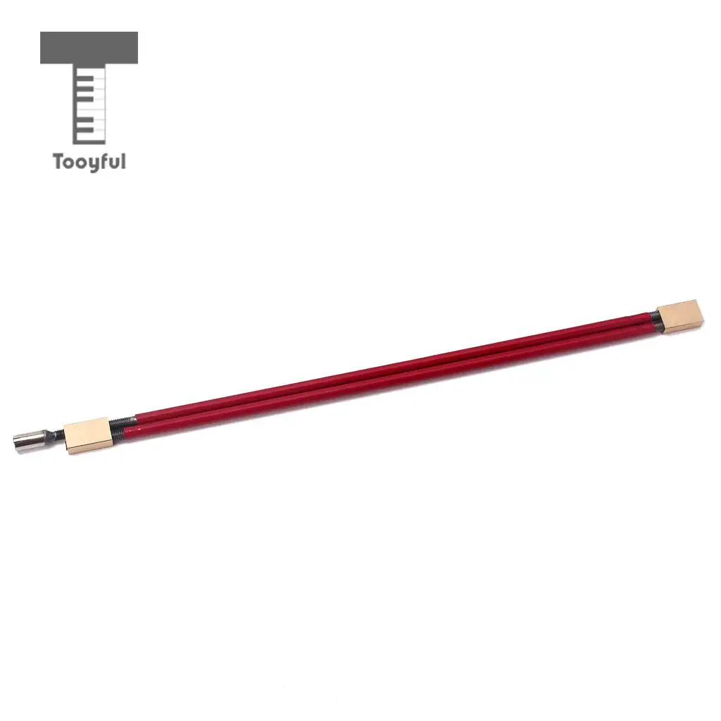 Tooyful 365mm Length Red Guitar Two Way Truss Rod for Bass Guitar Ukulele Mandolin