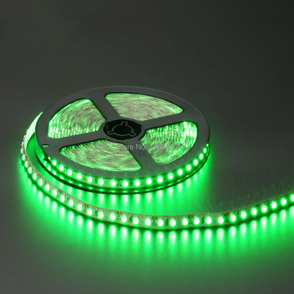 5m High Quality Double PCB 600 LED Strip Light, 3528 SMD 12V Flexible LED Tape, Red / Green / Blue / Yellow / White / Warm White