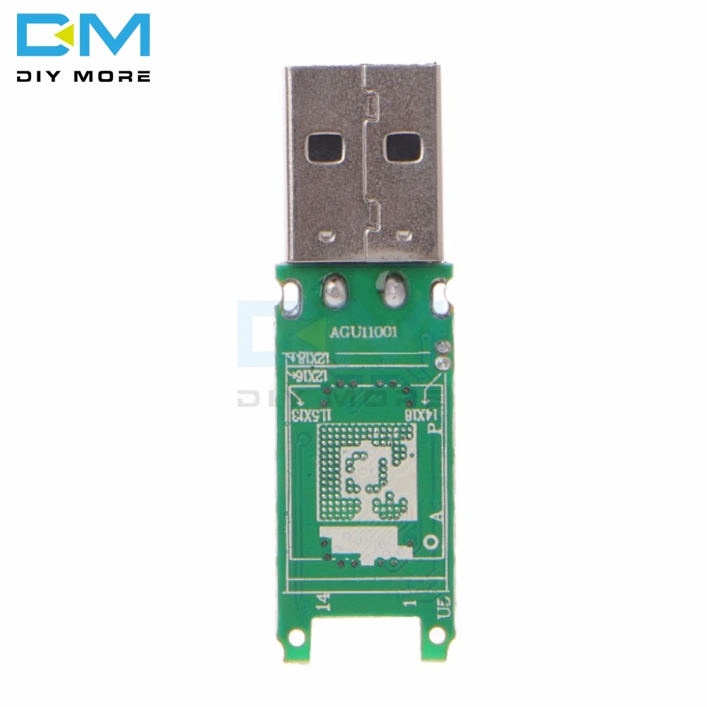 USB 2.0 eMMC Adapter eMCP 153 169 PCB Main Board without Flash Memory eMMC Adapters Module With Shell Case Box