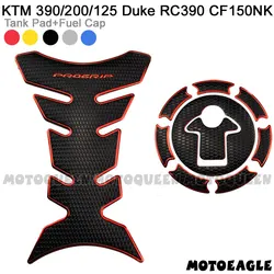 Motorcycle Gas Fuel Oil Cap Tank Pad Cover Protector Decals Sticker for DUKE 390 200 125 RC390 13-15 CFMOTO 150NK