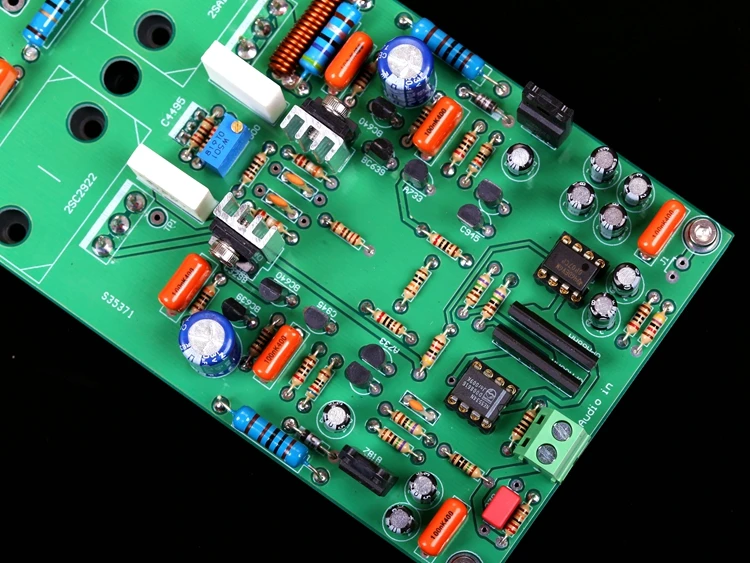 Amplificateur de puissance Mono 100W assemblé sur tube 2SC2922/2SA1216, panneau à base Sugden SF200 amp
