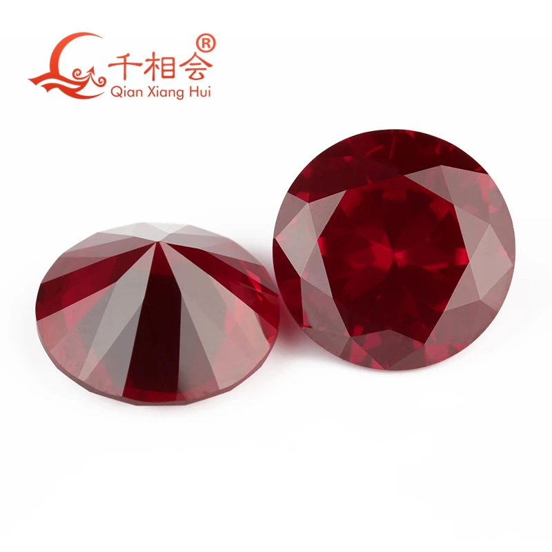 

Искусственный рубин-корундовый свободный драгоценный камень 5. # Красный цвет от 3,5 мм до 12 мм круглой формы для изготовления ювелирных изделий