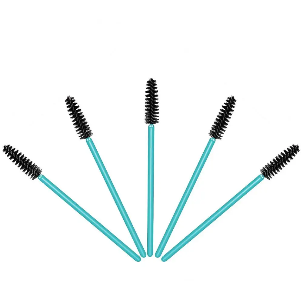 Baguettes de Mascara, brosses à cils jetables pour Extensions de cils, kit d'outils en vrac, bleu/noir, 200 pièces