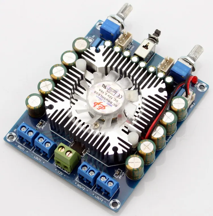 NEW TDA7850 mini car amplifier digital 50w*4  audio amplifier car sound amplifier board DC12V-14.4V