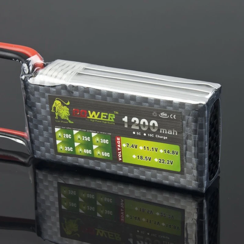 1 шт. Лев мощность 11,1 В 1200 мАч 25C MAX 35C AKKU LiPo RC батарея для Rc вертолета 3S