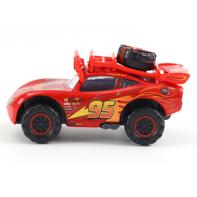 Samochody 3 Disney Pixar Cars Road Rally Off Road McQueen Metal Diecast Toys Samochód 1:55 Zygzak McQueen Prezenty dla dzieci