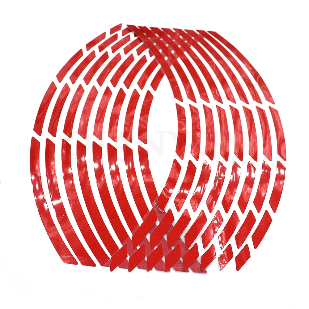 17-19 inch Universal motorcycle car tire sticker reflective rim tape decal For BMW K1600 K1200R K1200S R1200RT R1200ST R1200GS