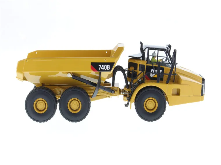 DM 1:50 Caterpillar Cat 740B Articulated Hauler/Dump Truck Engineering Machinery 85501 Collectible Diecast Scale Model Replica