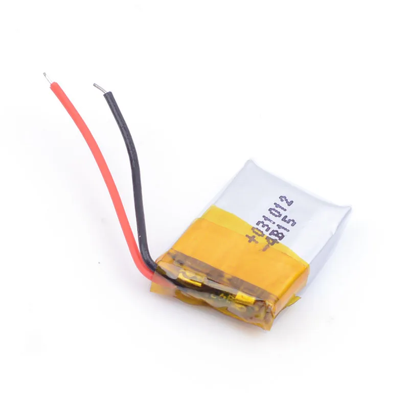 301012 3.7V 30mAh Rechargeable Lithium li Polymer Battery For bluetooth headset headphone Mp3 speaker mouse recorder 031012