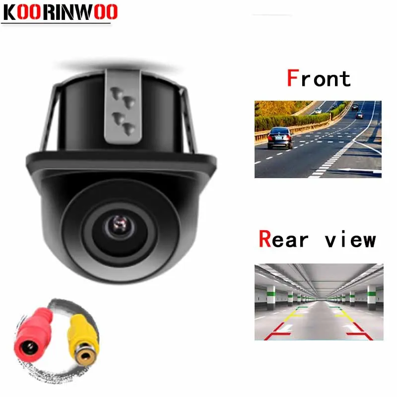 

Koorinwoo Automobiles Video System Car Rear View Camera Front image Universal Backup IP68 Reversing Cam Car Parking Camera