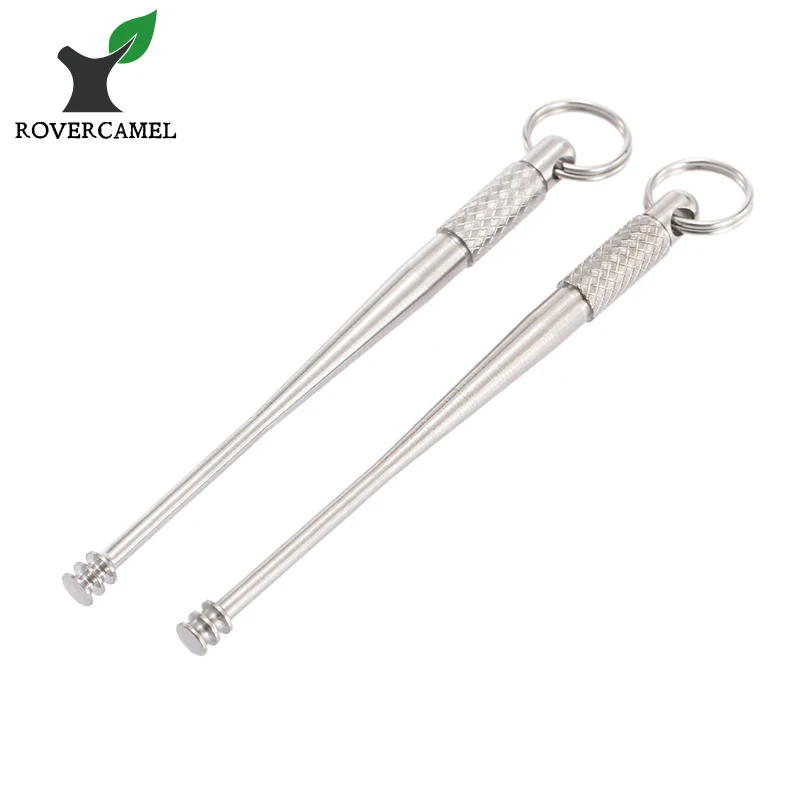 

Rover Camel Titanium Ti Ear Cleaner Earpick Curette Earwax Remover Curette EDC Best Price 2pcs/lot