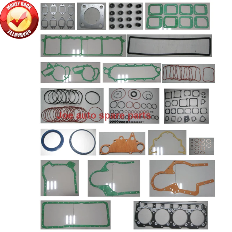 

8DC9 8DC9T Engine Full gasket set kit for Mitsubishi FUSO TRUCK excavator 16.031cc 16.0L ME997092 ME092200 ME067069 31201-32100