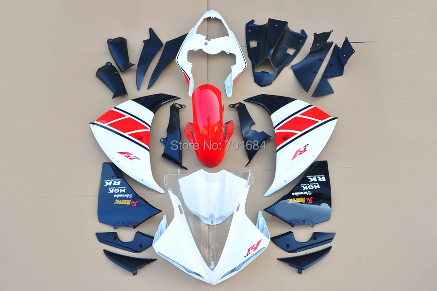 

Fashion Hot New White UV Paint Bodywork Fairing ABS Injection Mold For Yamaha YZF R1 2009-2011 (7) [CK1231]