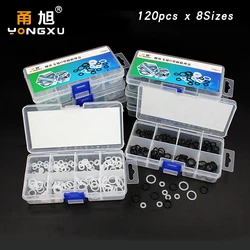 Screw M3 M4 M5 M6 M7 M8 M9 M10 White Silicon NBR O rings Rubber Seal Screw O Ring Silicone Washer Gasket Ring Assortment Set