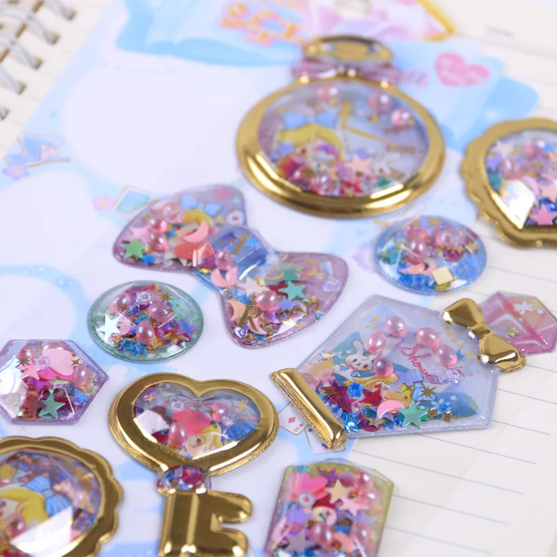 1set Kawaii Stationery Stickers Aroma pearl shake Diary Planner Decorative Mobile Stickers Scrapbooking DIY Craft Stickers image 2
