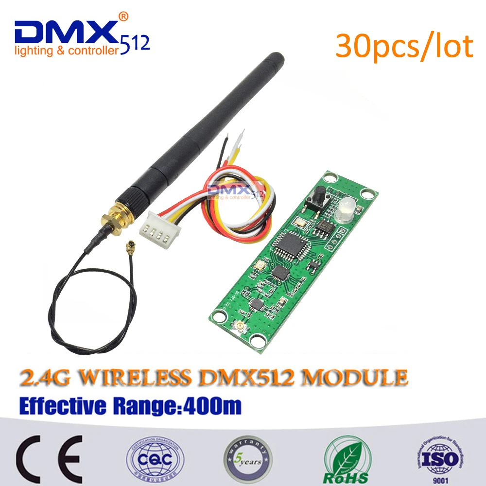 

DHL Free Shipping 2.4G DMX512 Wireless Male & Female 2 in 1 XLR Receiver & Transmitter LED Lighting for Stage PAR Party Light